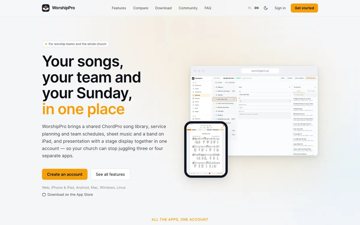 WorshipPro: worshippro.net